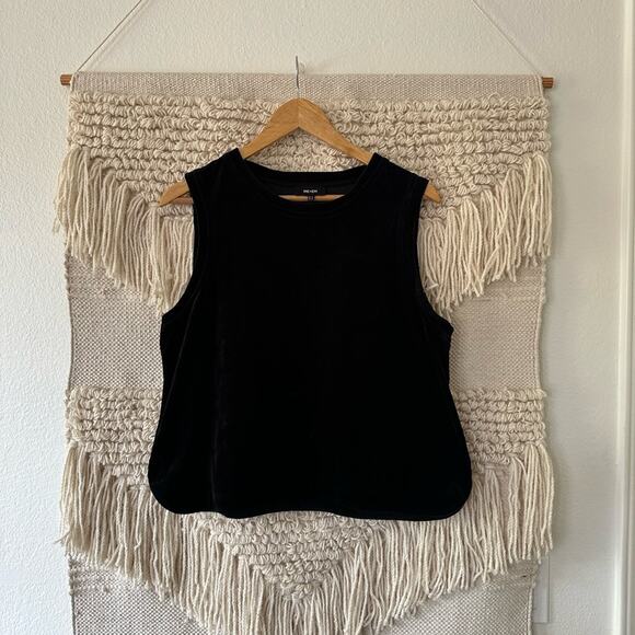 ME+EM Velour Tank Top - Picture 1 of 5